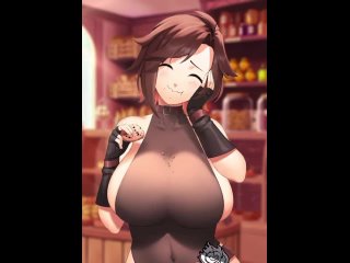 ruby rose - nsfw; gif; animation; thicc; big tits; big boobs; 3d sex porno hentai; (by @lulu-chan92 | @segal03) [rwby]
